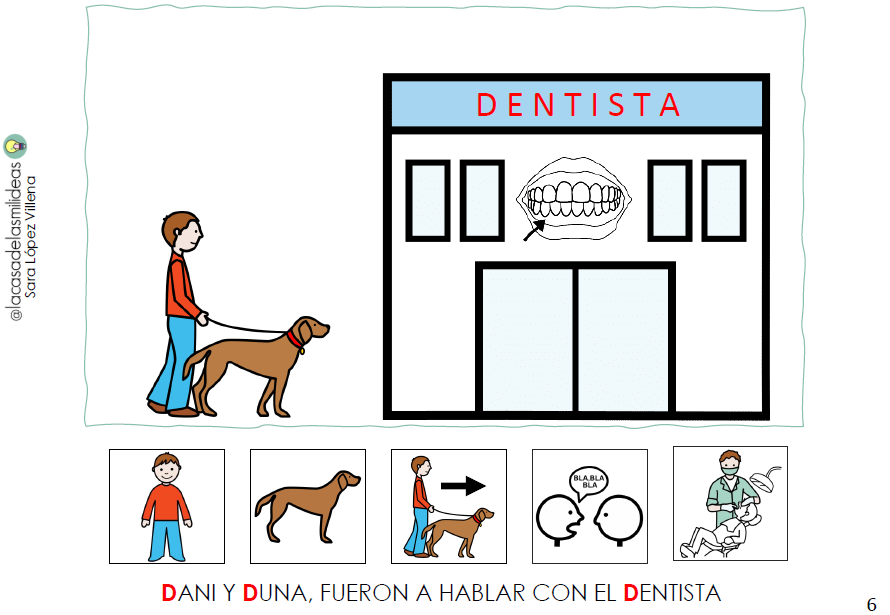 Cuento para trabajar el fonema /d/ "Dani, Duna y el Diente misterioso"